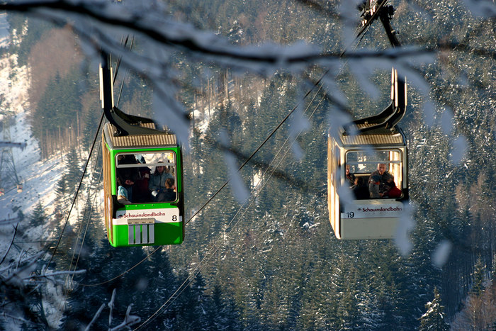 Schauinslandbahn im Winter © Schauinslandbahn Freiburg