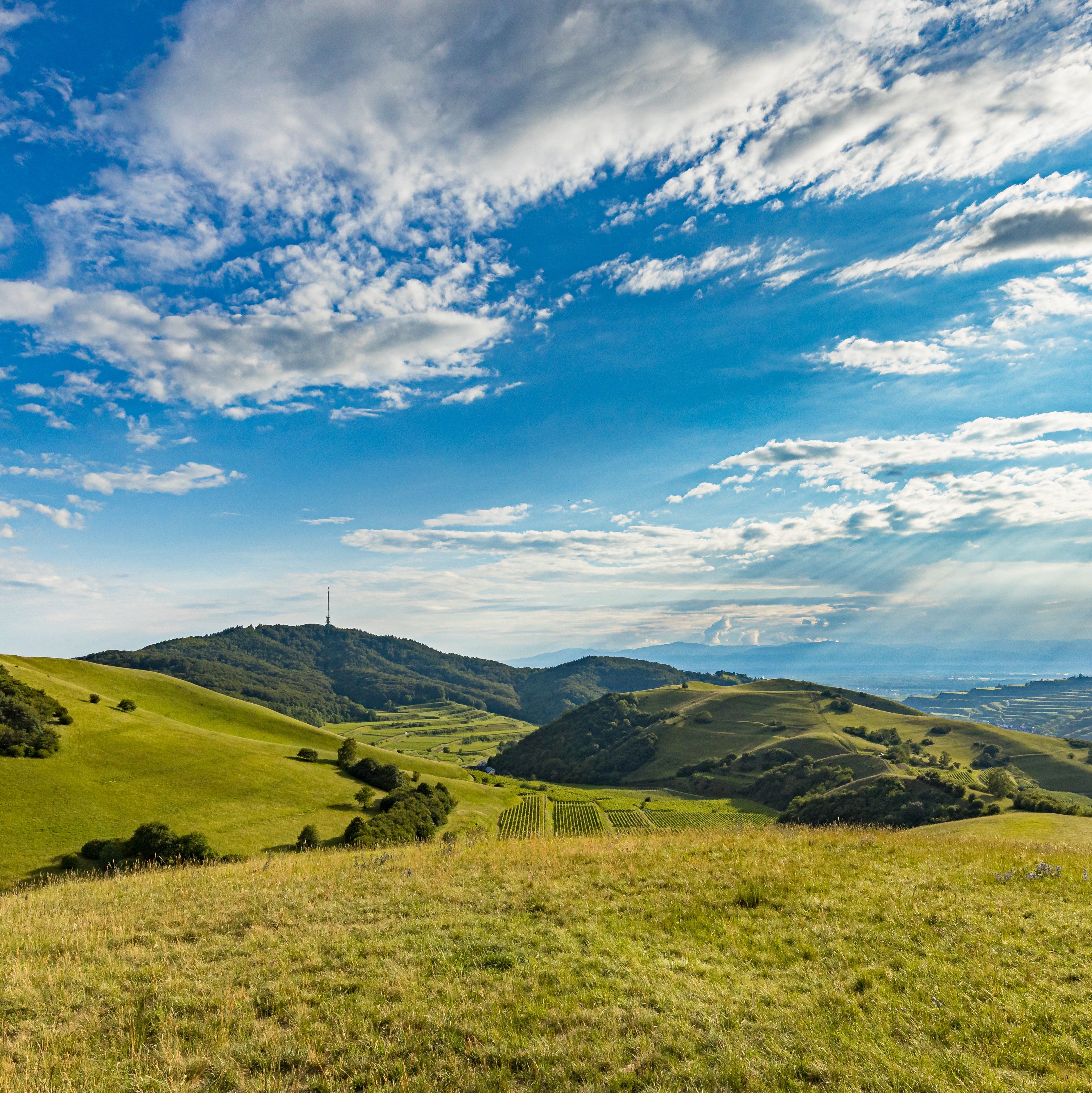 Panoramablick auf den Berg Totenkopf