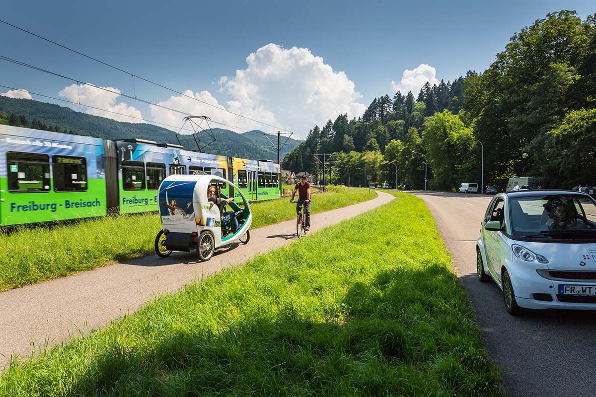 Verkehrsmittel in Freiburg 