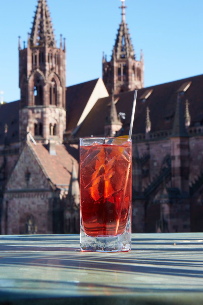 Rooftop Bar mit Blick aufs Münster