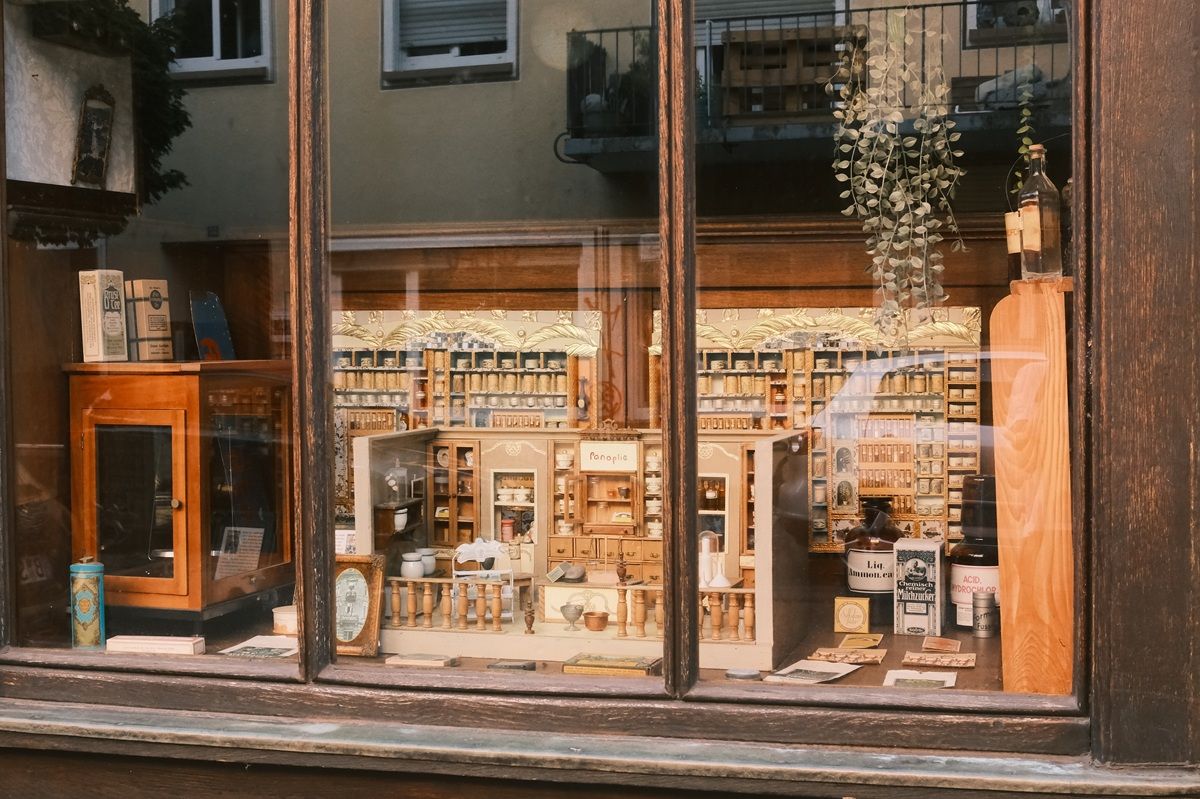 Schaufenster des Panoplie