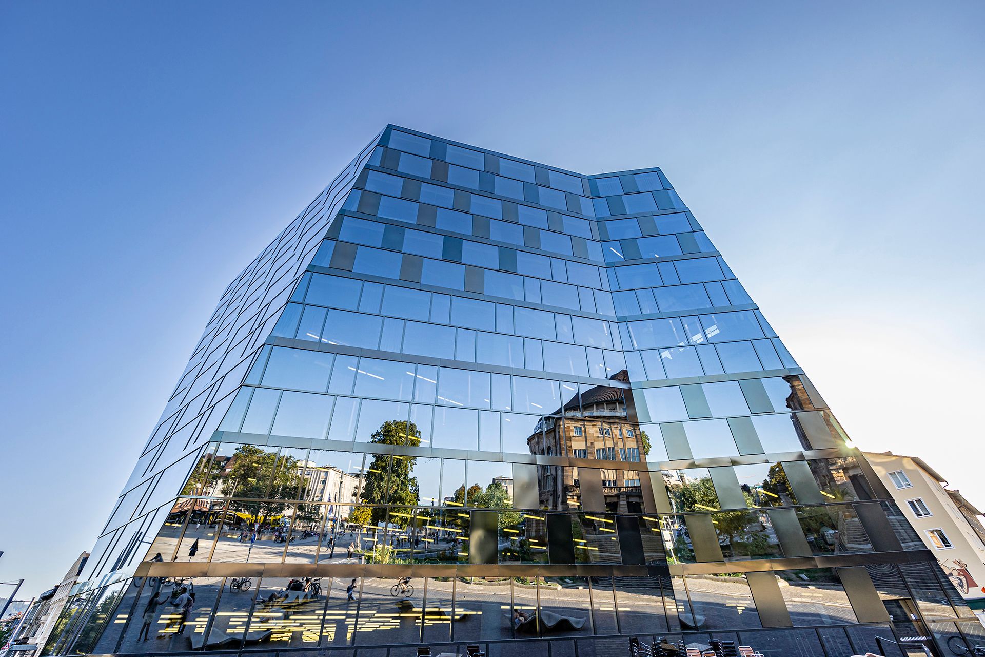 Fassade der Universitätsbibliothek