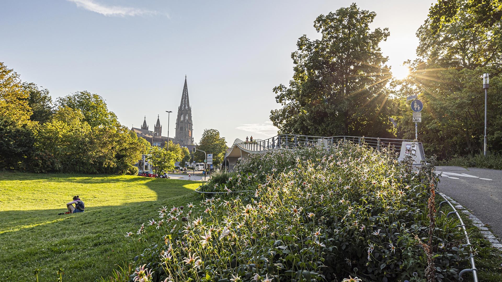 Stadtgarten Freiburg im Frühling