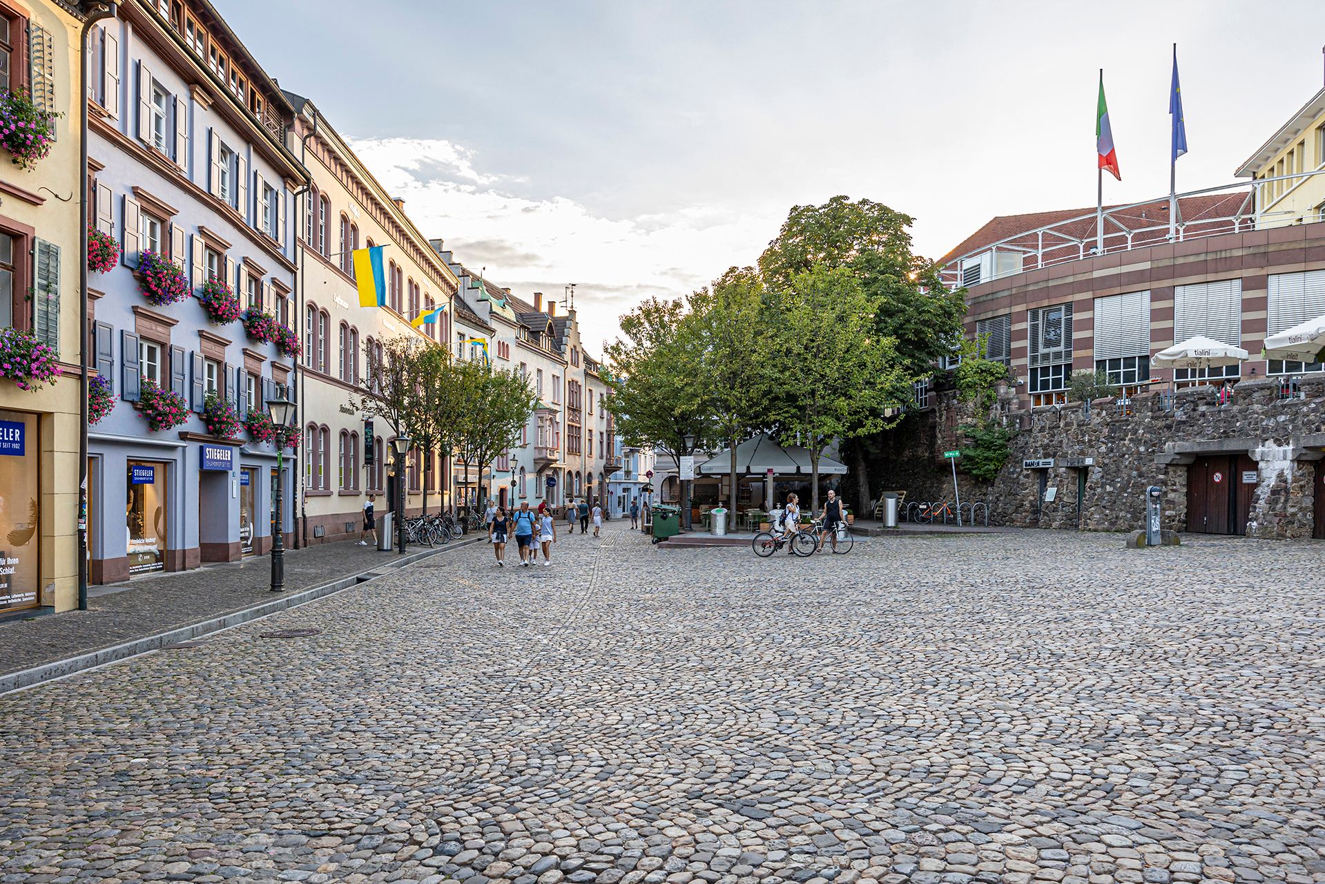 Augustinerplatz in Freiburg 