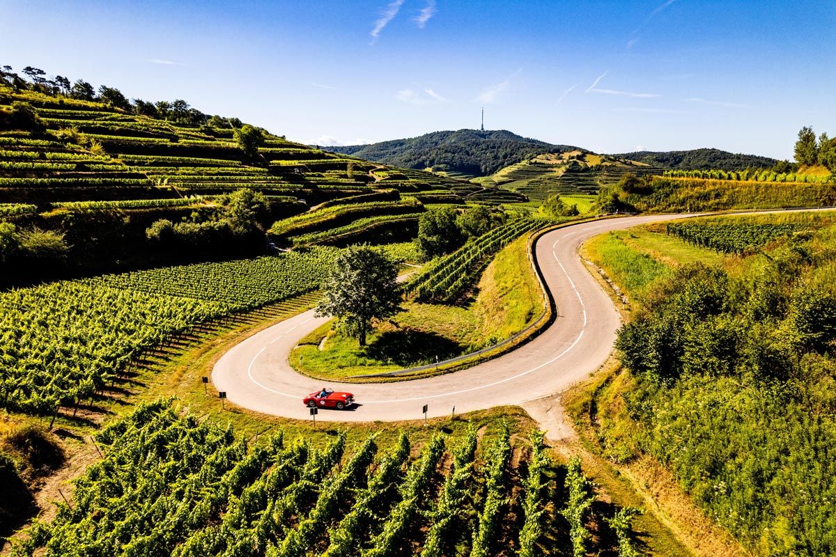 Badische Weinstraße am Kaiserstuhl