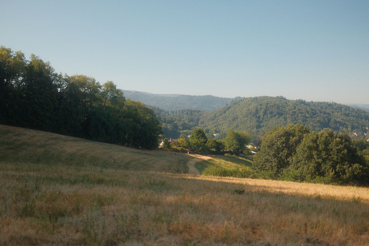 Blick von der Hebsackwiese