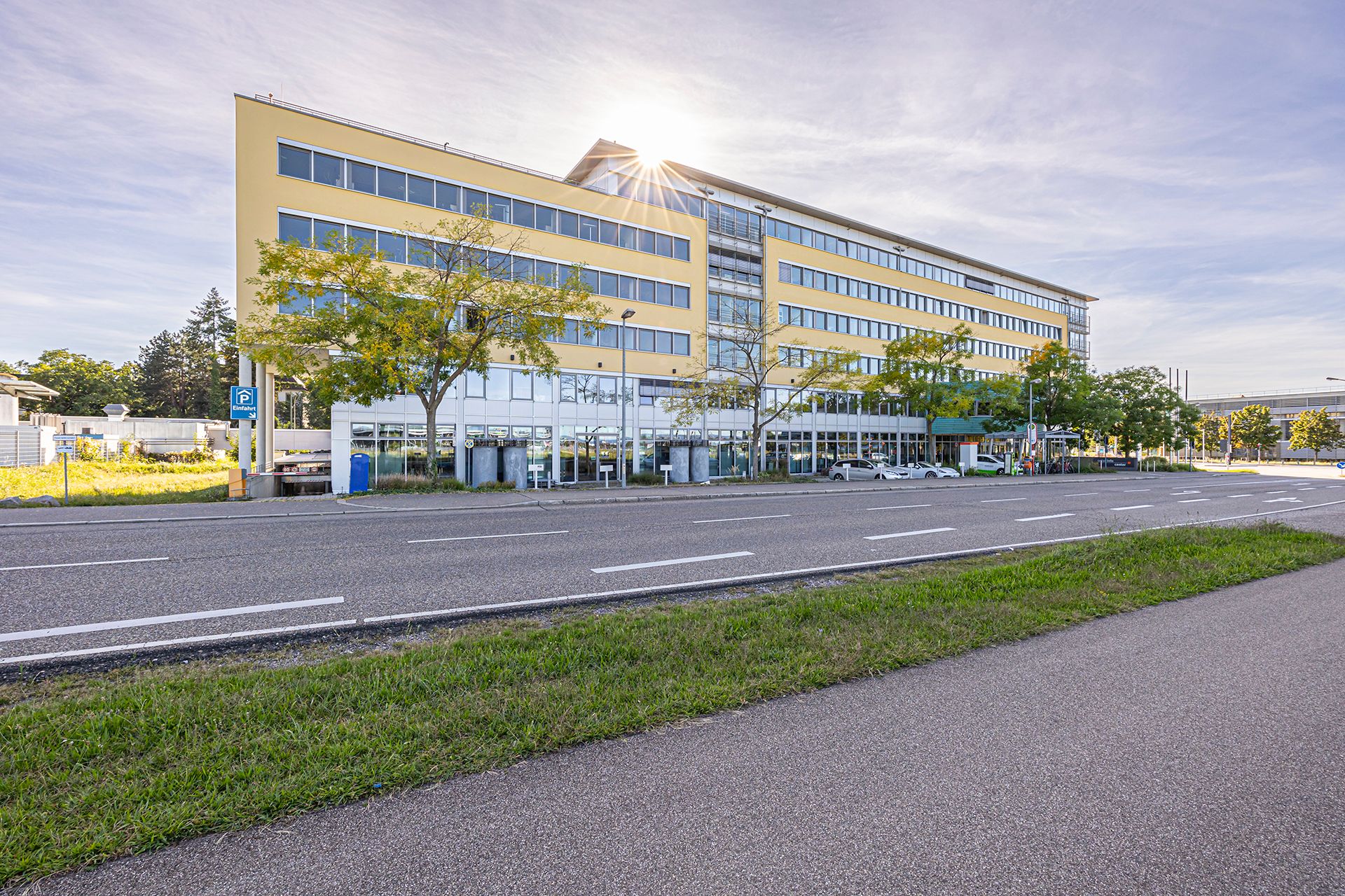 Außenansicht des Solar Info Center Freiburg