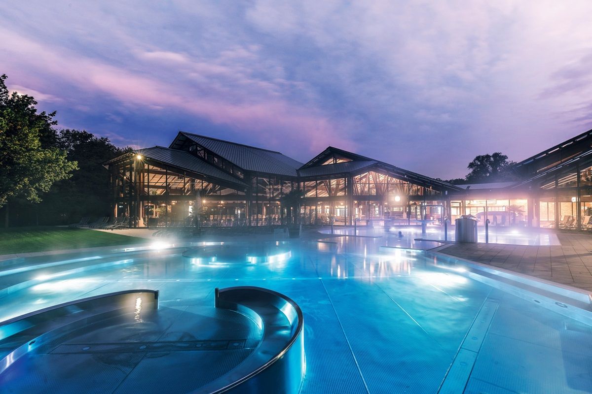 Außenbecken der Keidel Therme 