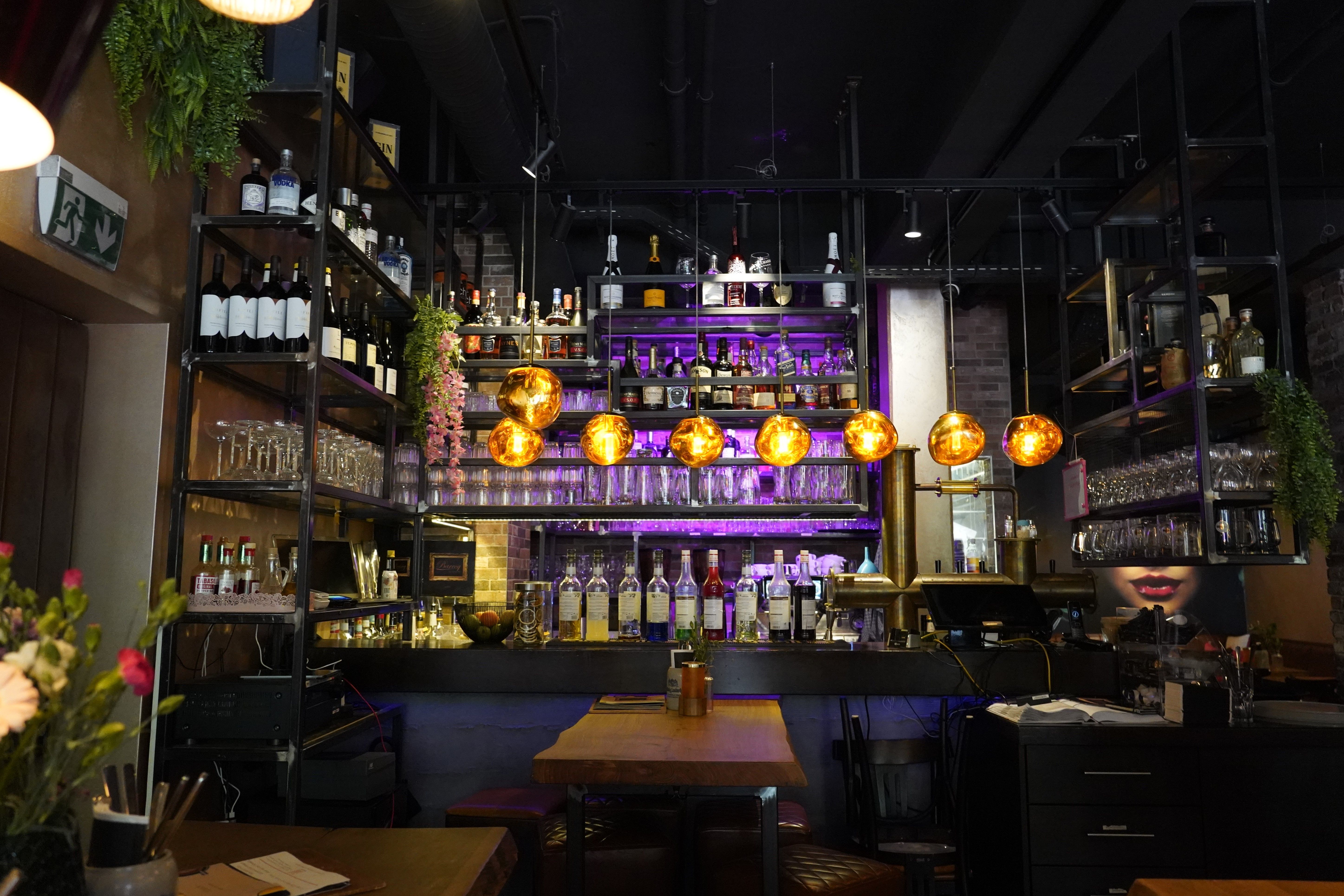 Innenraum der Barroq Grill Kitchen Bar