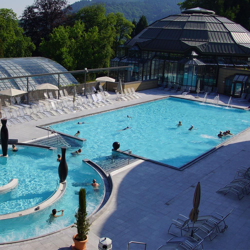 Cassiopeia Therme Badenweiler Außenbecken