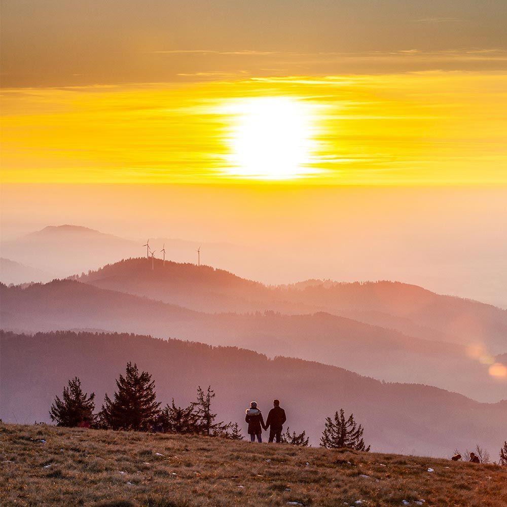 Kandel Sonnenaufgang