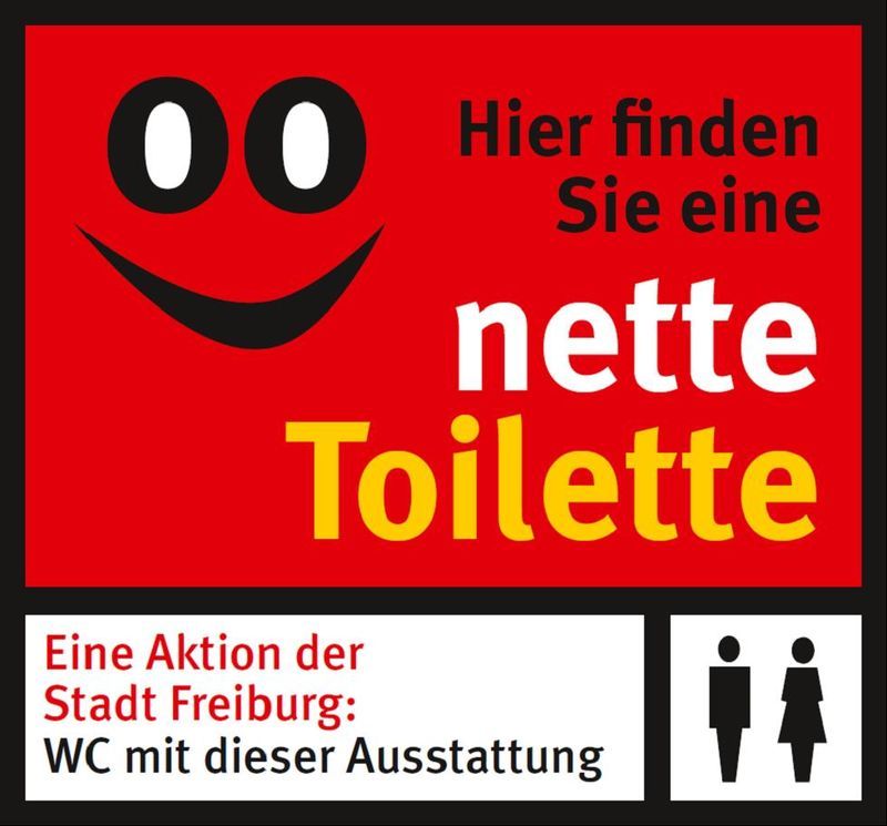 nette Toilette - kostenlos nutzbares WC