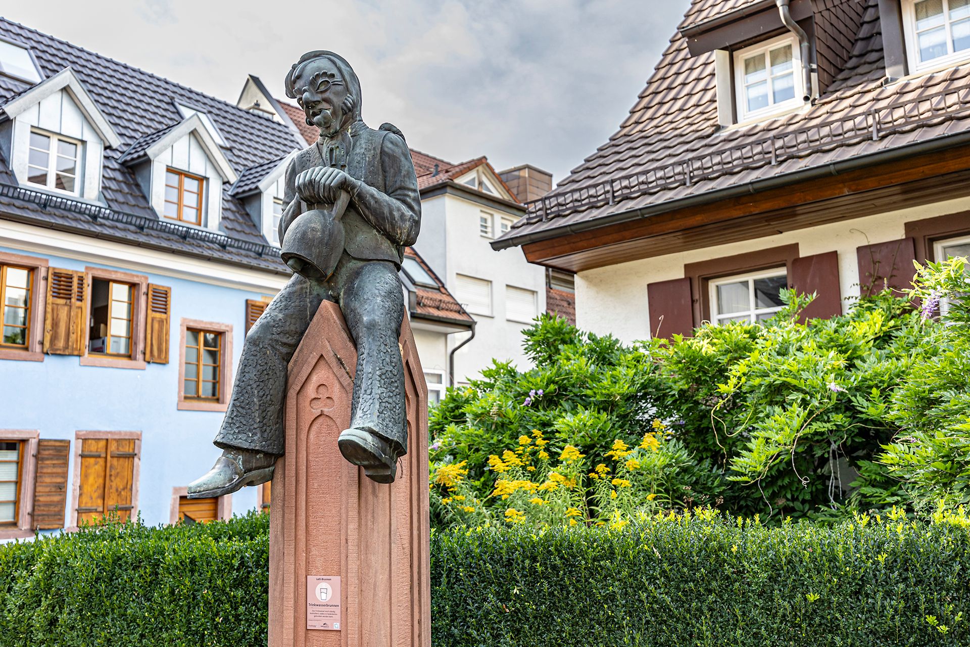 Figur der Herdermer Lalli-Zunft