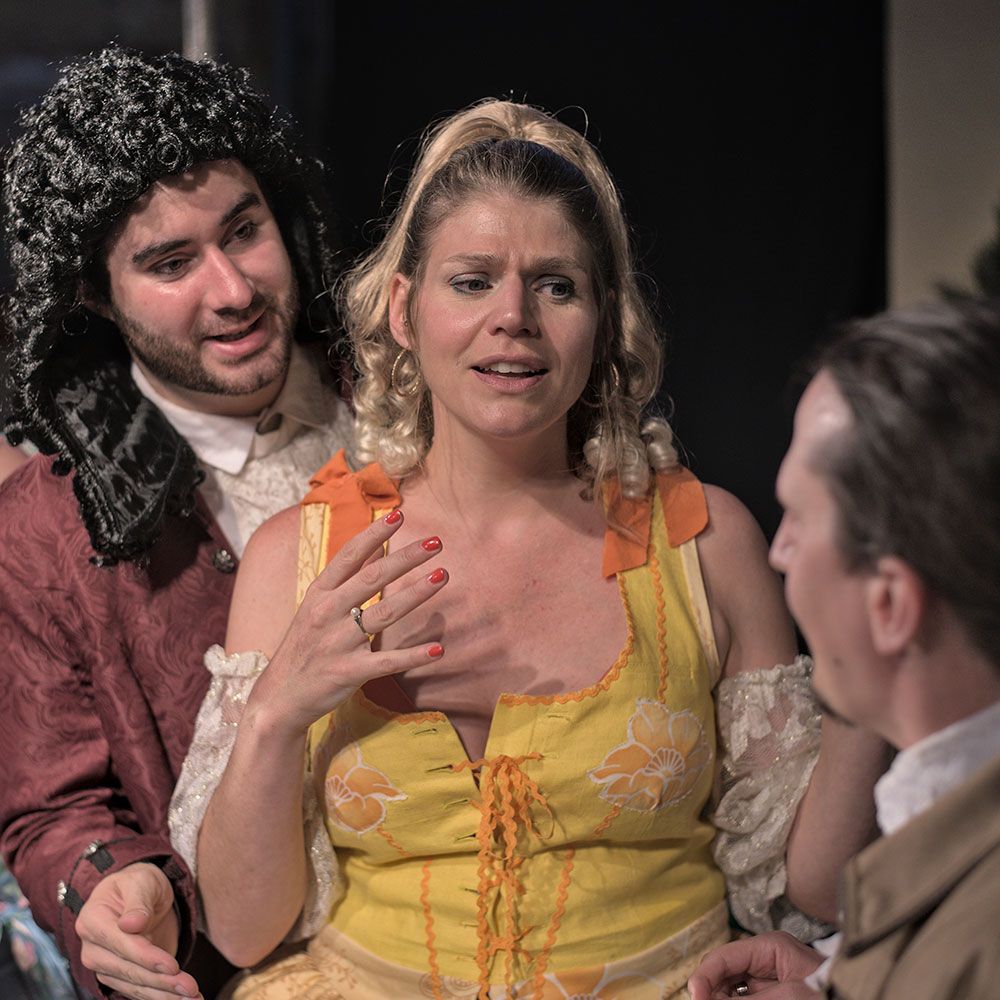 Theater Harrys Depot Aufführung Berenice de Moliere