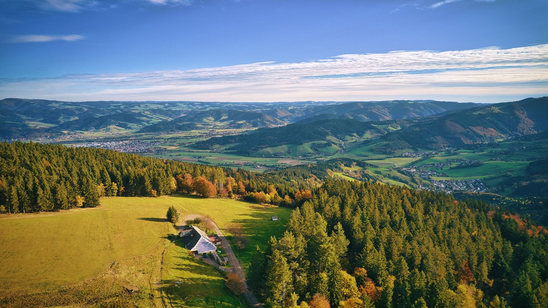Landschaft im Dreisamtal bei Oberried