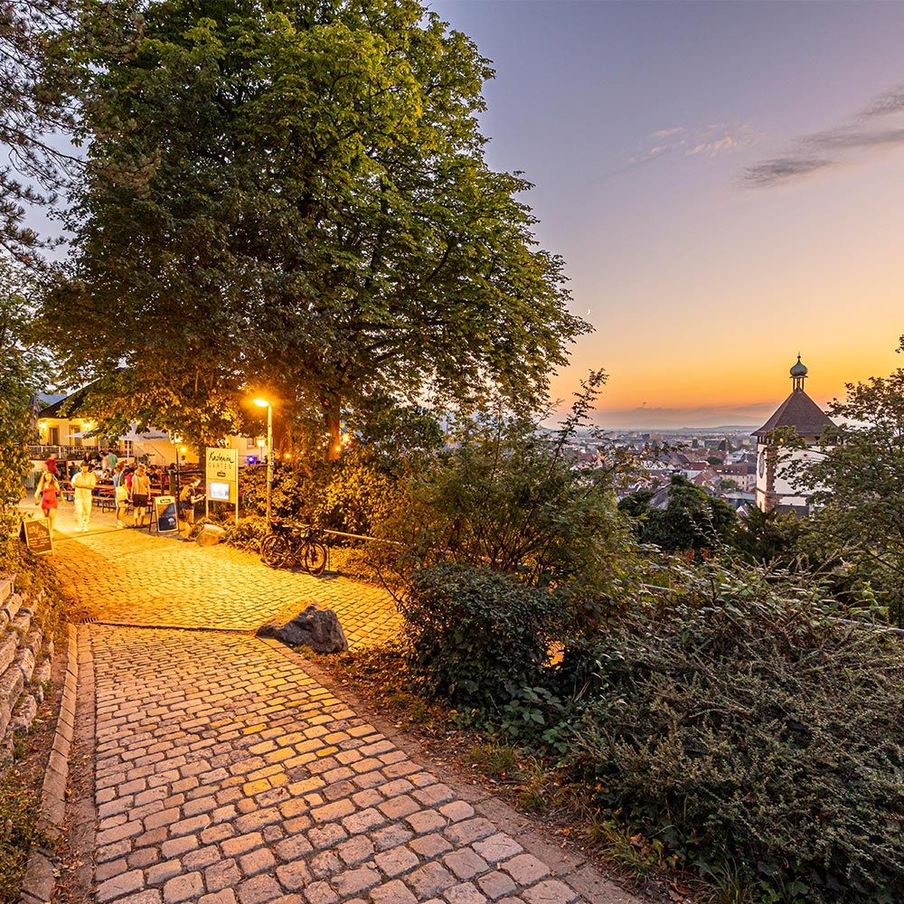 Kastaniengarten Schlossberg Freiburg