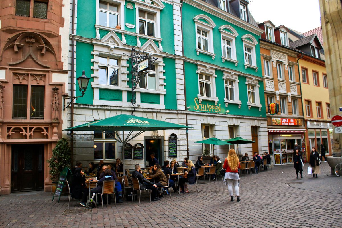 Der Schlappen in Freiburg im Sommer von außen