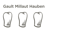 Gault-Millau: 3 Hauben