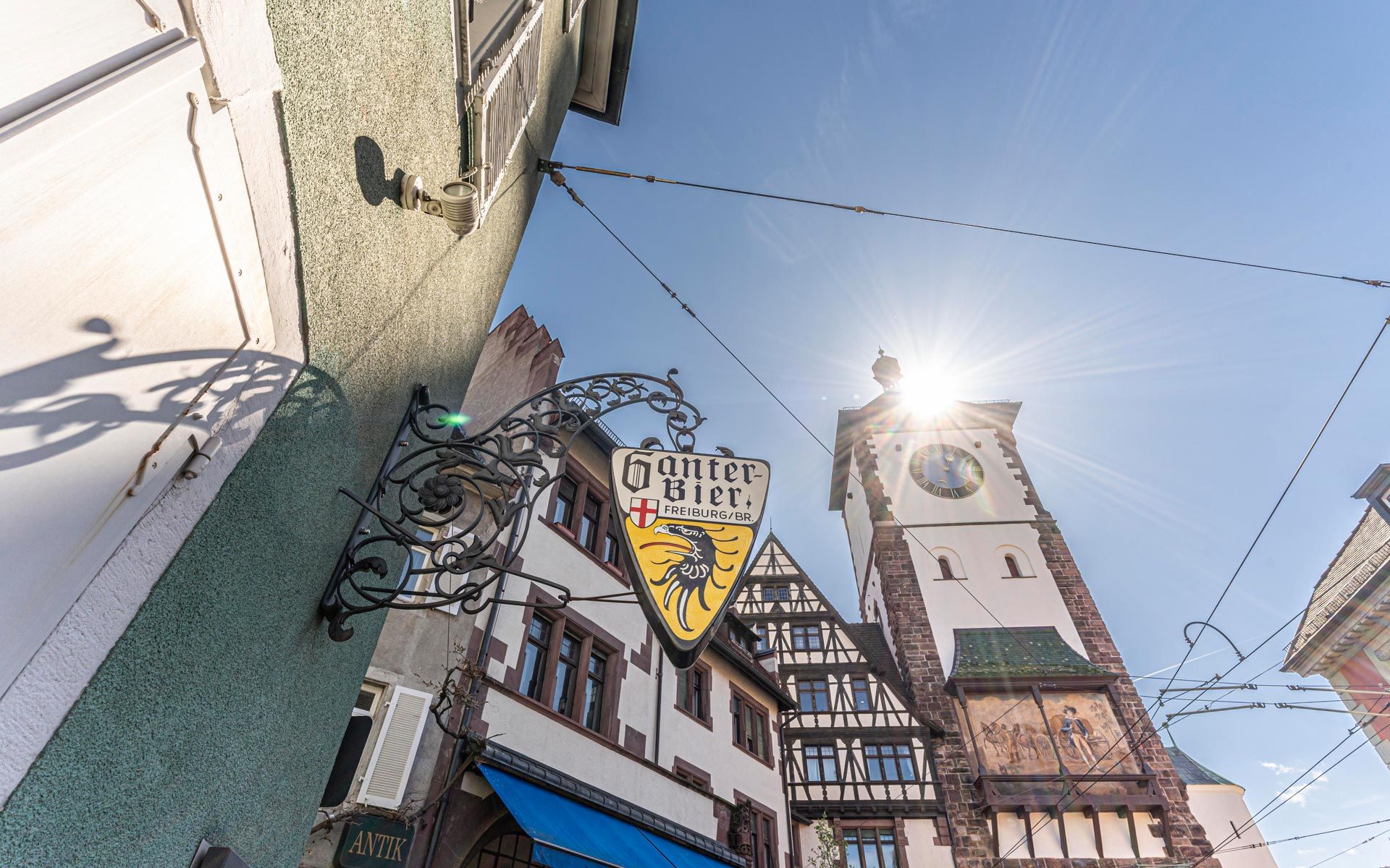 Ganter Bier am Schwabentor