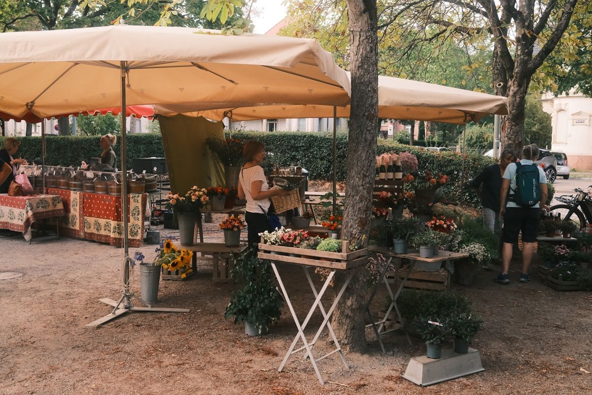 Bauernmarkt in der Wiehre
