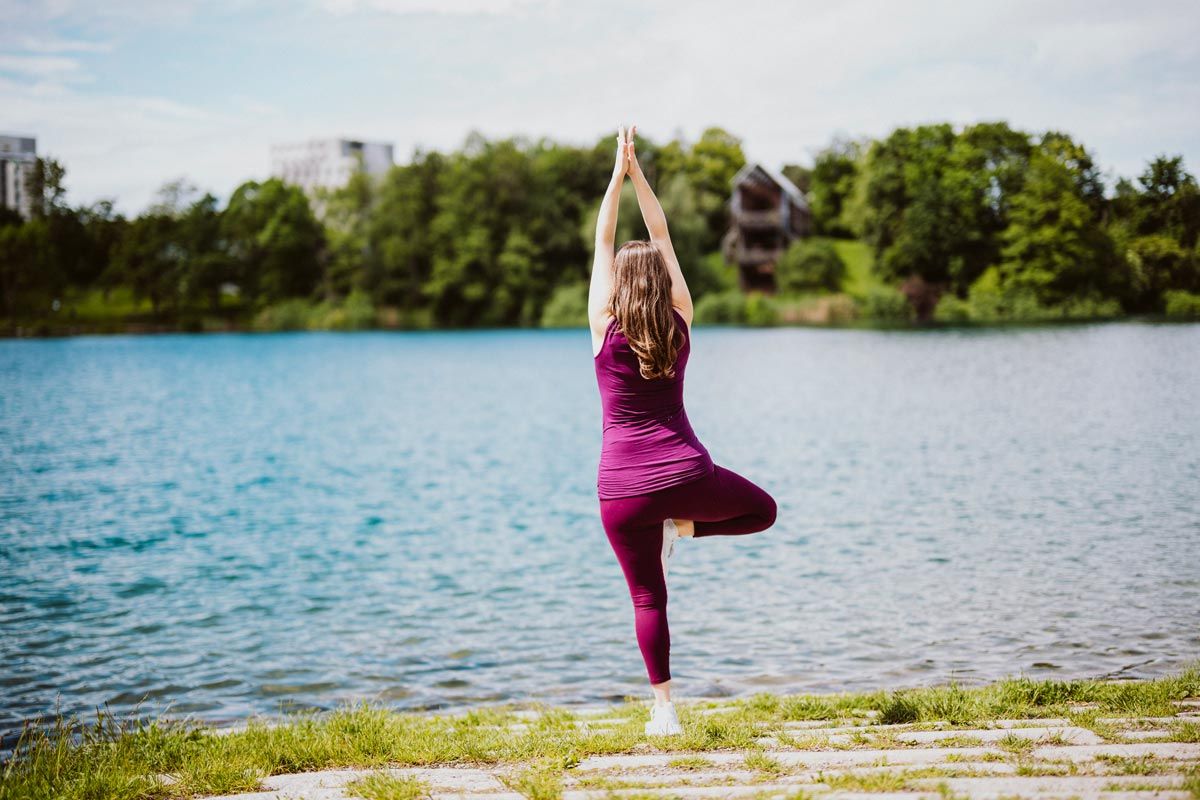 Yoga am Flückigersee