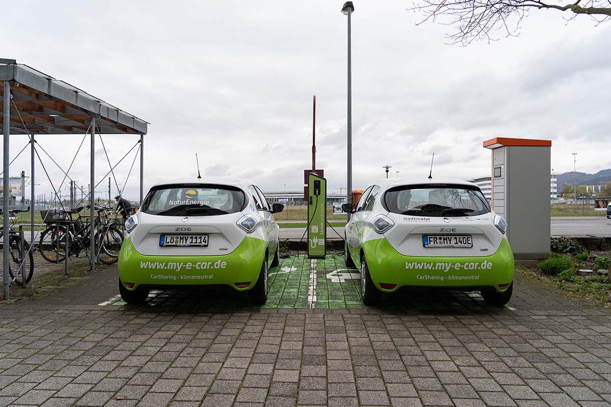 E-Ladestation in Freiburg
